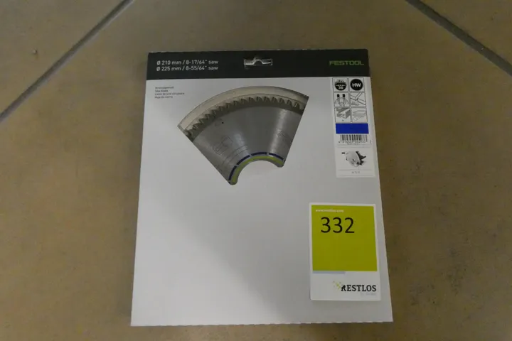 Festool - Kreissägeblatt HW 210x2,4x30 TF72, Aluminium, für TS 75